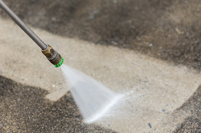 parking lot pressure washing in mckinney